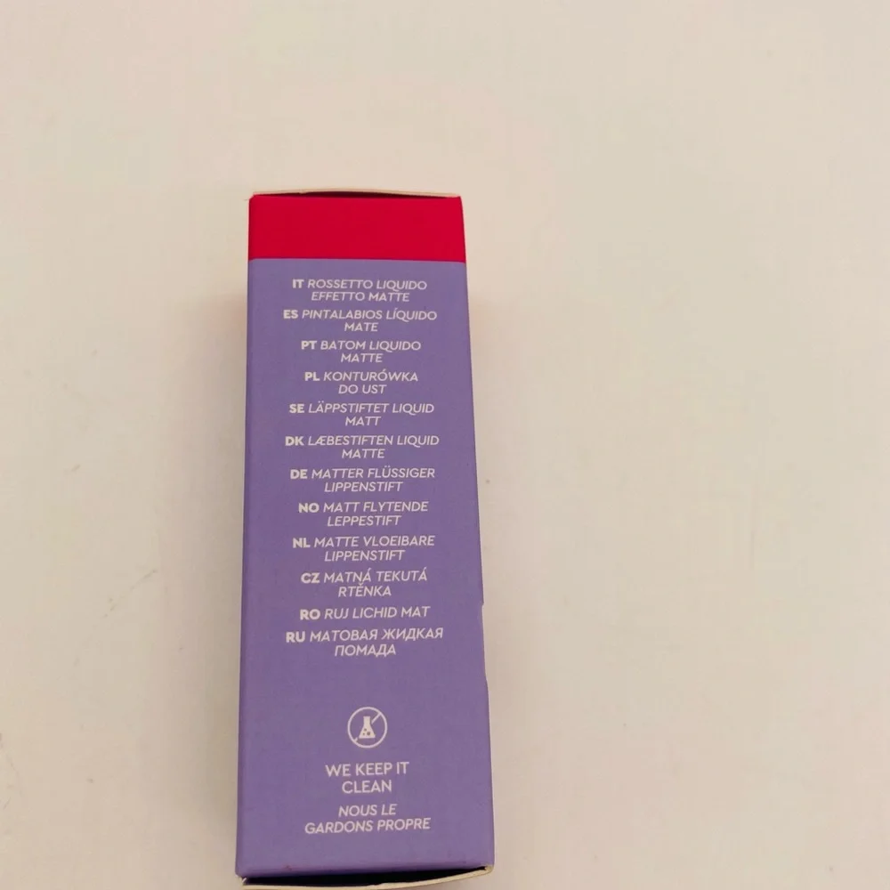 NWT Florence Velvet Liquid Lipstick Color: Go Off (Rosey Pink)